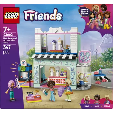 LEGO Friends 42662 Salon fryzjerski i sklep z ozdobami