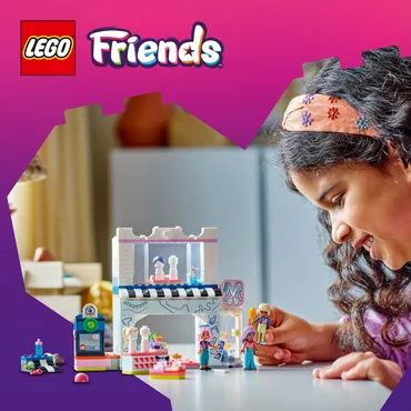 LEGO Friends 42662 Salon fryzjerski i sklep z ozdobami