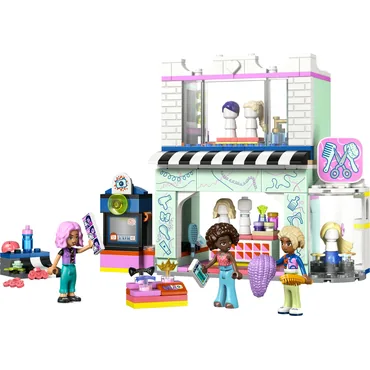 LEGO Friends 42662 Salon fryzjerski i sklep z ozdobami