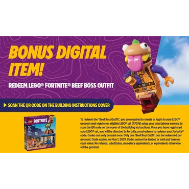 LEGO Fortnite 77076 Restauracja Durrr Burgerownia