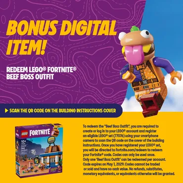 LEGO Fortnite 77076 Restauracja Durrr Burgerownia