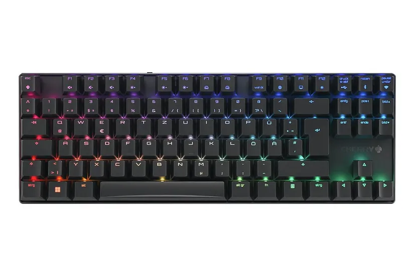 CHERRY XTRFY MX 8.2 - tastatur - 80% TKL - QWERTZ - tysk - sort Indgangsudstyr