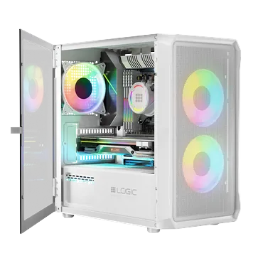 Logic Concept Chassi - Mini-ITX, Micro-ATX - 2,5,3,5 tum - 15,5 cm - 34 cm - 4