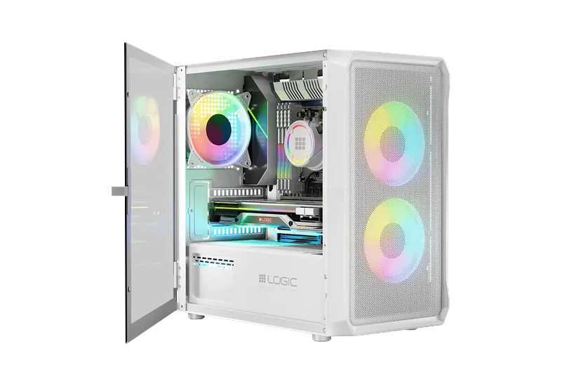 Logic Concept Chassi - Mini-ITX, Micro-ATX - 2,5,3,5 tum - 15,5 cm - 34 cm - 4