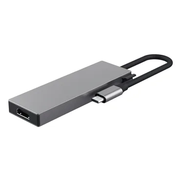 Trust 26062 interface hub USB Type-C Grå