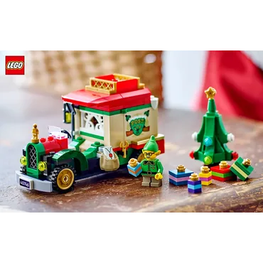LEGO Iconic 40746 Ciężarówka Świętego Mikołaja