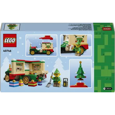 LEGO Iconic 40746 Ciężarówka Świętego Mikołaja