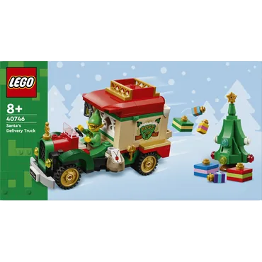 LEGO Iconic 40746 Ciężarówka Świętego Mikołaja