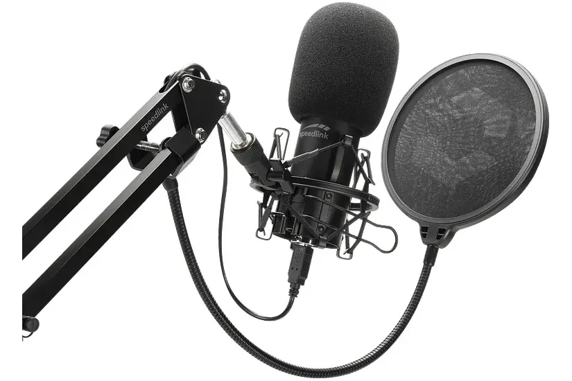 SPEEDLINK SL-800010-BK VOLITY READY Streaming Starter Set - mikrofon