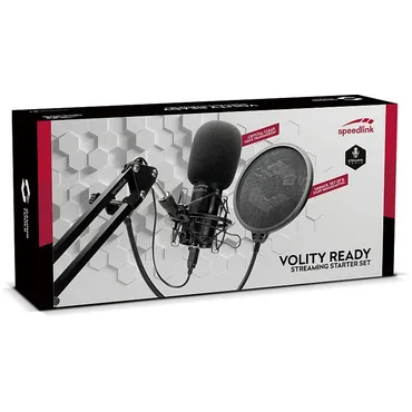 SPEEDLINK SL-800010-BK VOLITY READY Streaming Starter Set