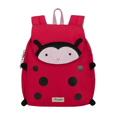 Samsonite 142478-9676 rygsæk Skolerygsæk Sort, Lyserød, Rød Polyester, Genanvendt polyethylenterephthalat (rPET)
