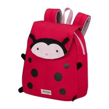 Samsonite 142478-9676 rygsæk Skolerygsæk Sort, Lyserød, Rød Polyester, Genanvendt polyethylenterephthalat (rPET)