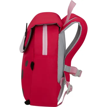 Samsonite 142478-9676 rygsæk Skolerygsæk Sort, Lyserød, Rød Polyester, Genanvendt polyethylenterephthalat (rPET)