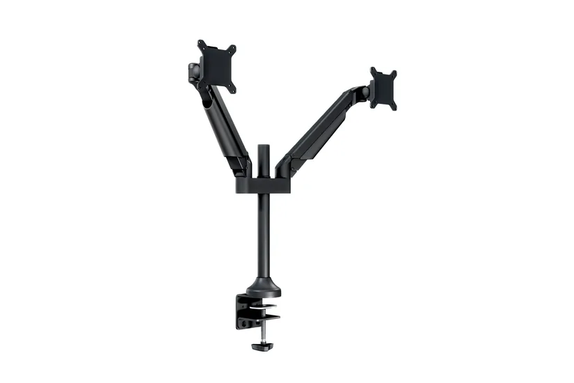 Multibrackets M VESA Gas Lift Arm Dual monteringssats - för 2 LCD-bildskärmar - svart
