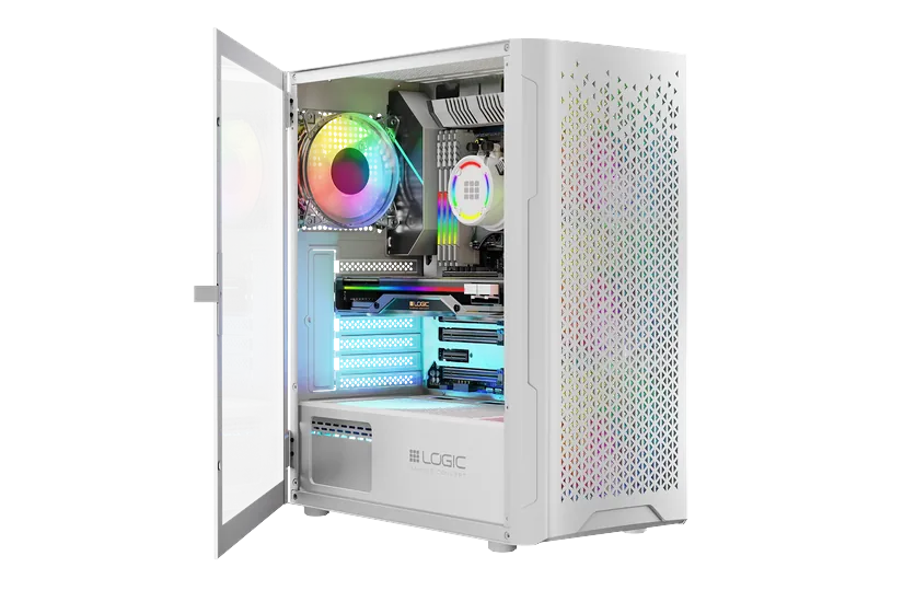 Logic Concept Chassi - Midi Tower - ATX, Micro ATX, Mini-ITX - 15,5 cm - 34,0 cm - 7