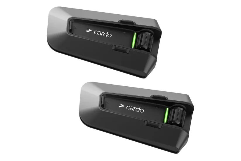 Cardo PT200101 motorcykel samtaleanlæg 2 kanaler 1600 m Sort