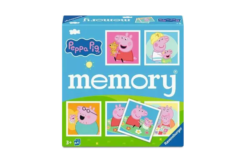 Ravensburger Brädspel - 2 spelare min - 8 spelare max - från3 År - 20-30 min - minne