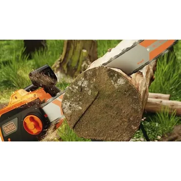 Black&Decker BECS2245-QS Chainsaw, 2200W, 45cm, Orange/Black
