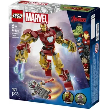LEGO Super Heroes Marvel 76307 Mech Iron Mana kontra Ultron