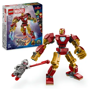 LEGO Super Heroes Marvel 76307 Mech Iron Mana kontra Ultron