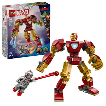 LEGO Super Heroes Marvel 76307 Mech Iron Mana kontra Ultron