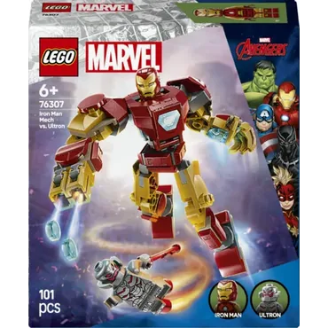 LEGO Super Heroes Marvel 76307 Mech Iron Mana kontra Ultron