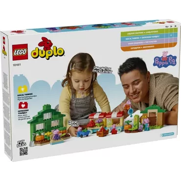 LEGO Świnka Peppa 10461 Ogród i szklarnia Dziadka Świnki