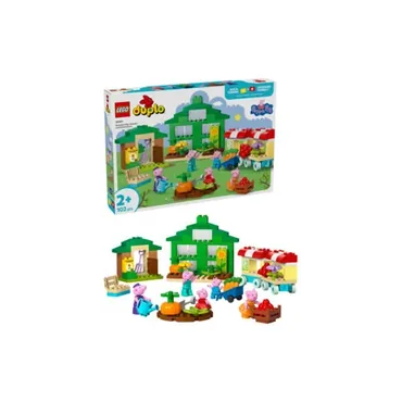 LEGO Świnka Peppa 10461 Ogród i szklarnia Dziadka Świnki