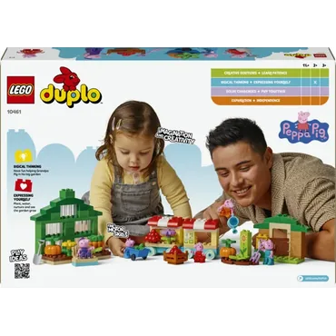 LEGO Świnka Peppa 10461 Ogród i szklarnia Dziadka Świnki