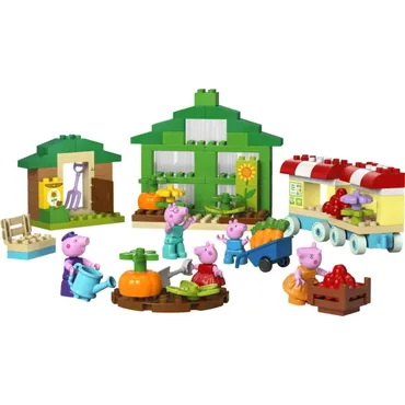 LEGO Świnka Peppa 10461 Ogród i szklarnia Dziadka Świnki