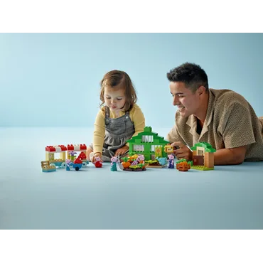 LEGO Świnka Peppa 10461 Ogród i szklarnia Dziadka Świnki