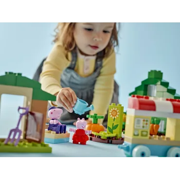 LEGO Świnka Peppa 10461 Ogród i szklarnia Dziadka Świnki