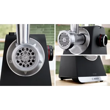 Bosch Köttfärsmaskin - 2100 W - 5.2 g - Black, Silver - 240 mm - 200 mm - 247 mm