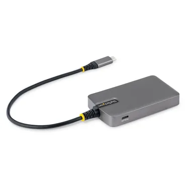 StarTech.com 5G4AC-USB-C-HUB interface hub USB 3.2 Gen 1 (3.1 Gen 1) Type-C 5000 Mbit/s Grå
