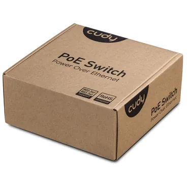 Cudy GS1005P netværksswitch Gigabit Ethernet (10/100/1000) Strøm over Ethernet (PoE) Grå