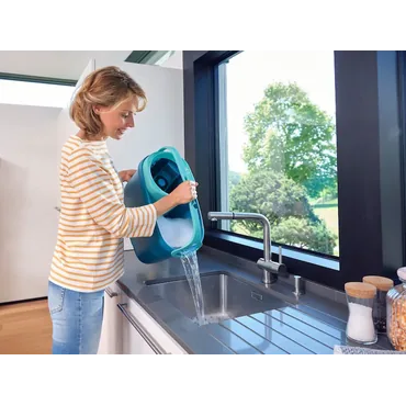 Leifheit 52120 moppesystem & spand Enkelt beholder Blå, Grøn