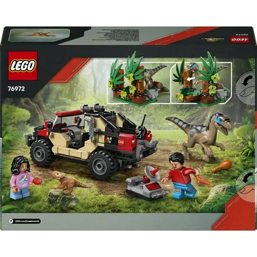 LEGO Jurassic World Offroad-flugt fra raptor