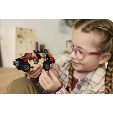 LEGO Jurassic World Offroad-flugt fra raptor