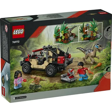 LEGO Jurassic World Offroad-flugt fra raptor