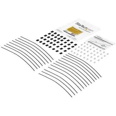 StarTech.com 20-Pack Security Cable Tethers for Adapters & Dongles, Universal Cable Adapter Tether, Tether Cables, Adjustable Length Anti-Theft Cable Tether Lock Kit, Steel Cable Tether