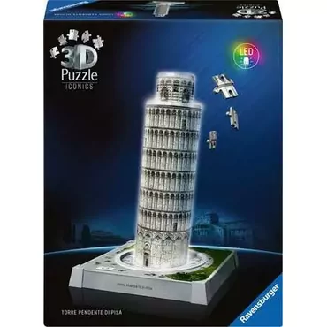 3D Puzzle Iconics: Schiefer Turm von Pisa