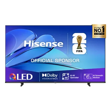 Hisense 43E7Q 109,2 cm (43") 4K Ultra HD Smart TV Wi-Fi Sort