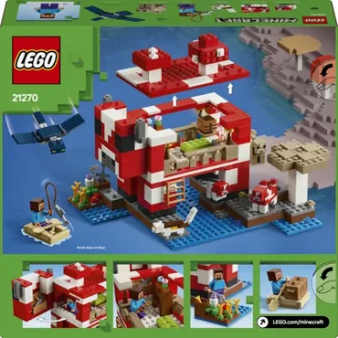 LEGO Minecraft Mooshroom-huset