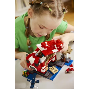 LEGO Minecraft Mooshroom-huset