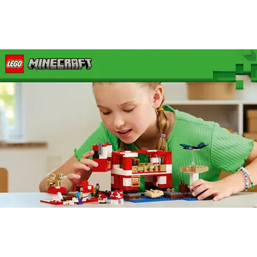 LEGO Minecraft Mooshroom-huset