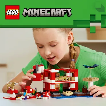 LEGO Minecraft Mooshroom-huset
