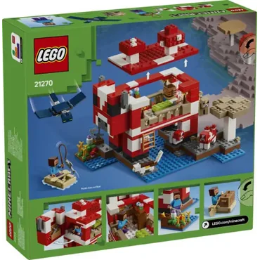 LEGO Minecraft Mooshroom-huset