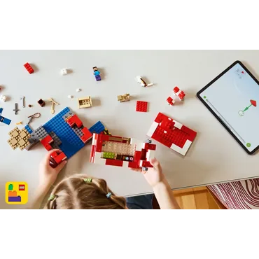 LEGO Minecraft Mooshroom-huset