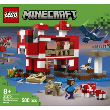 LEGO Minecraft Mooshroom-huset