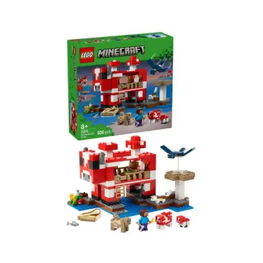 LEGO Minecraft Mooshroom-huset